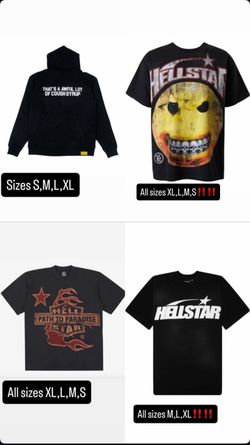 Hellstar hoodies and shirts