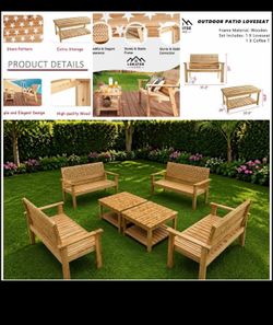 Patio furniture set