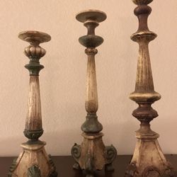 Candle Holders (set of 3)