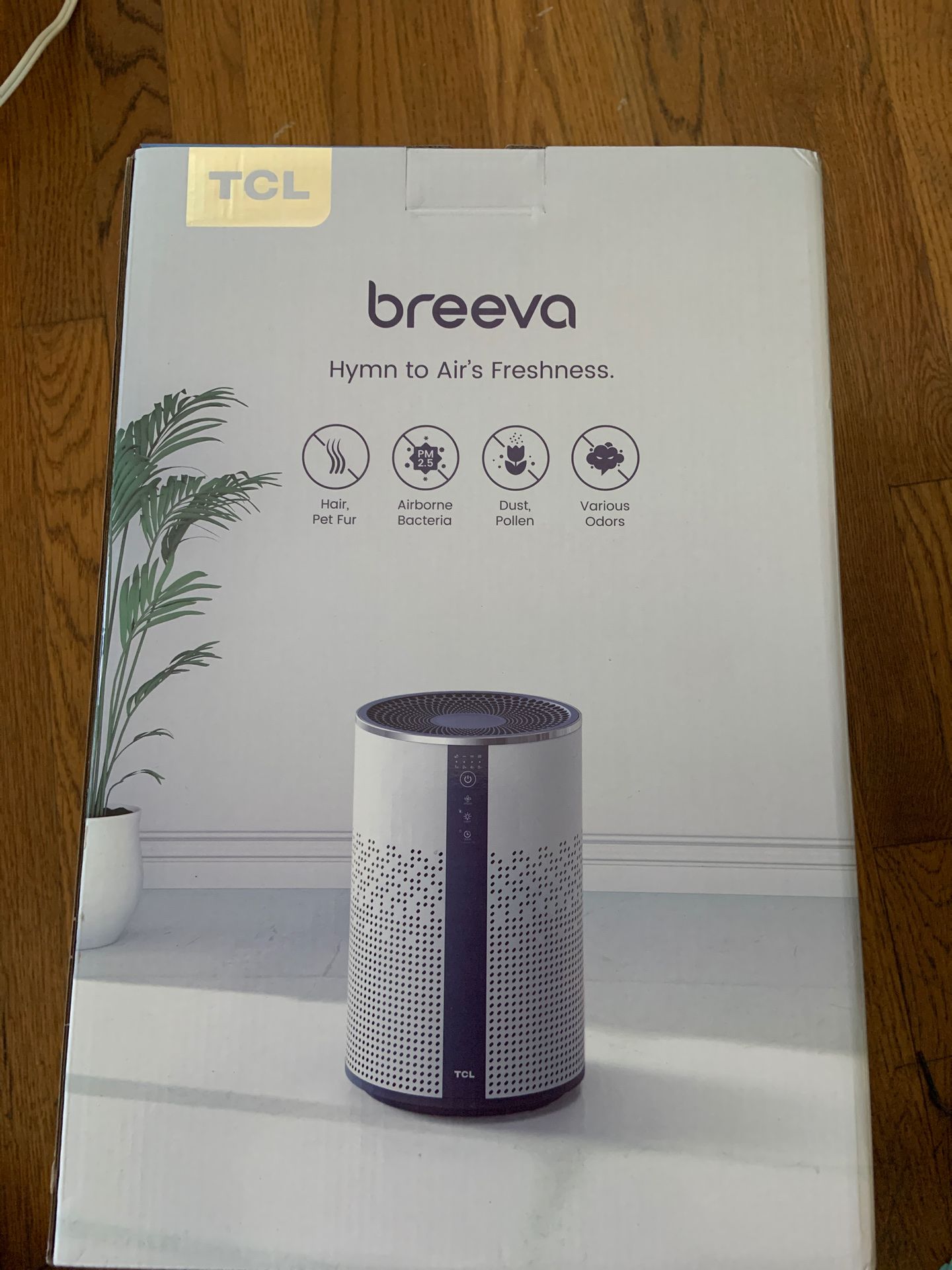 Brand new air purifier tcl hepa
