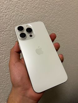 Apple iPhone 15 Pro max White unlocked