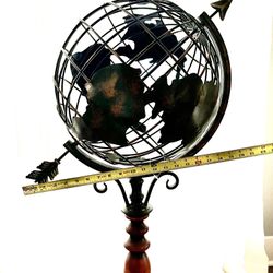 Metal Globe Armillary 