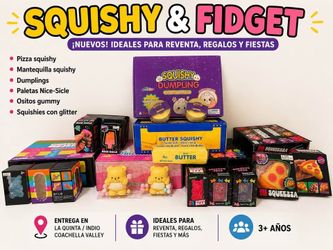 Mystery dumplings, Squishy and more