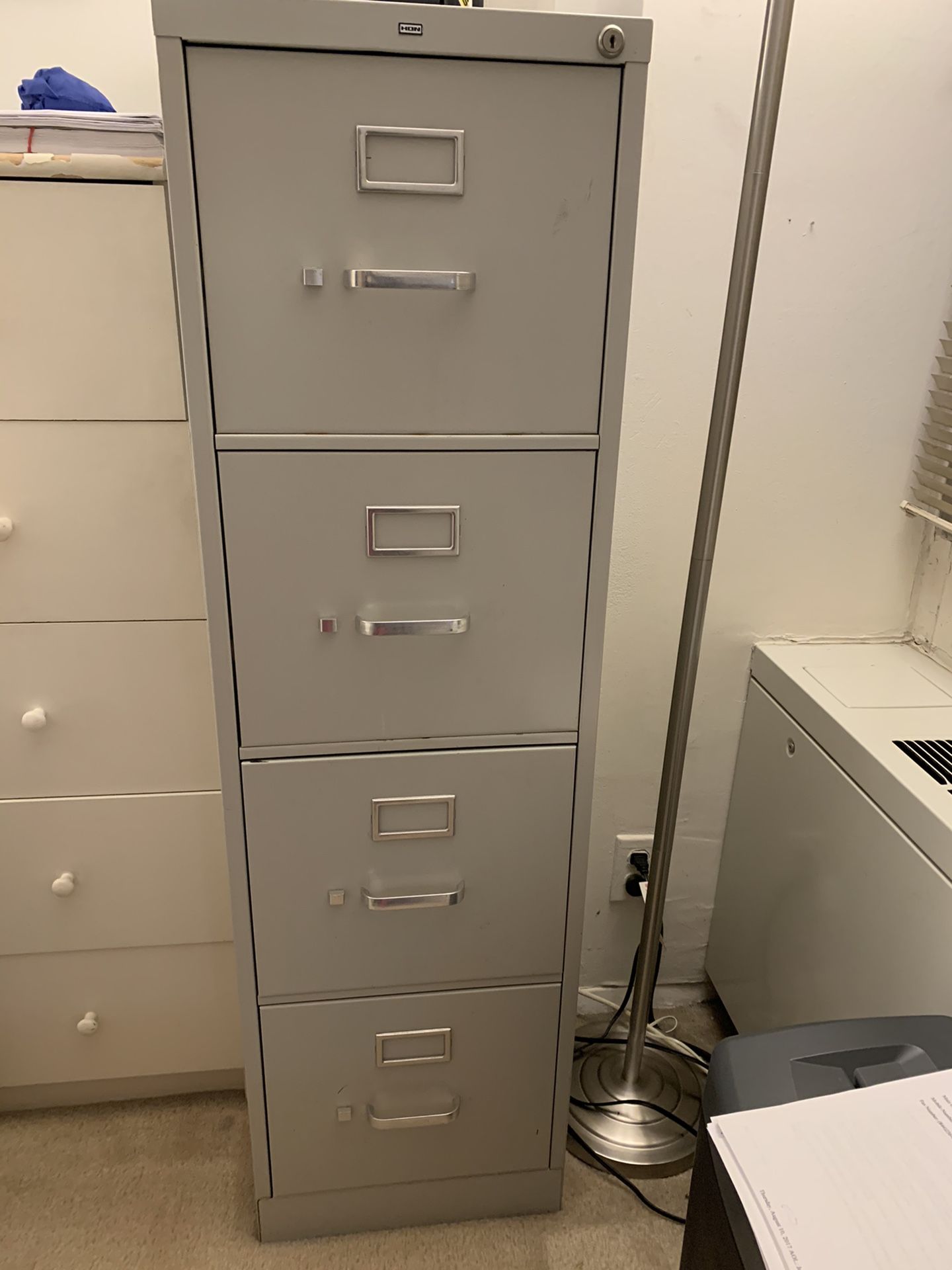 4 Drawer file cabinet