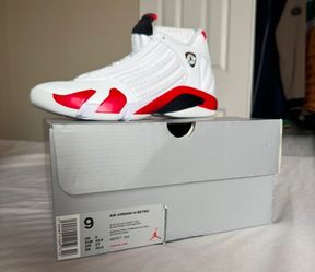 Air Jordan 14 Retro Size 9 Candy Cane.