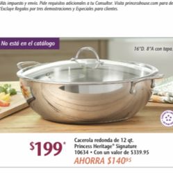 12  Cacerola PH Clasica 