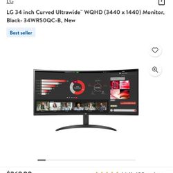 LG Ultrawide  Computer Monitor