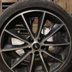 Mustang Wheels Size(255/40 19s) $1000obo Throw Me A Price 