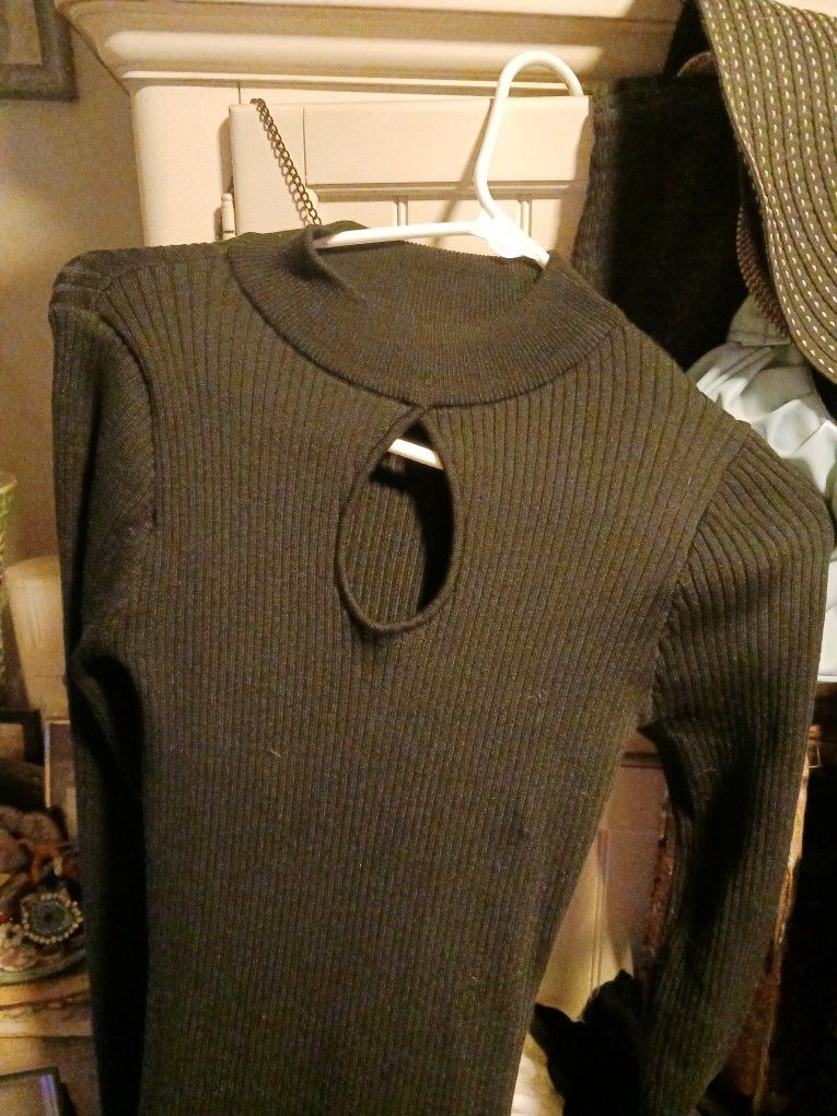 Fashion Nova Cut Hole Black Dress