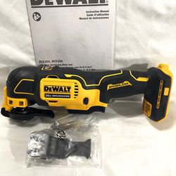 Brand New Dewalt 20 V brushless oscillating multitool with cut off accessory. Tool Only 