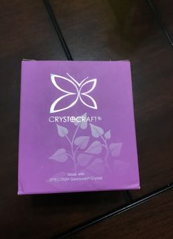 Crystocrafr dove 24 k gold plated