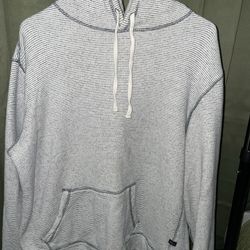 Pre owned Rails Smith hoodie Large stripe sweatshirt