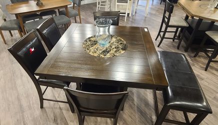 New arrival! 6pc counter height dining set
Take it home with $49down
Hablamos Español Y Financiamos