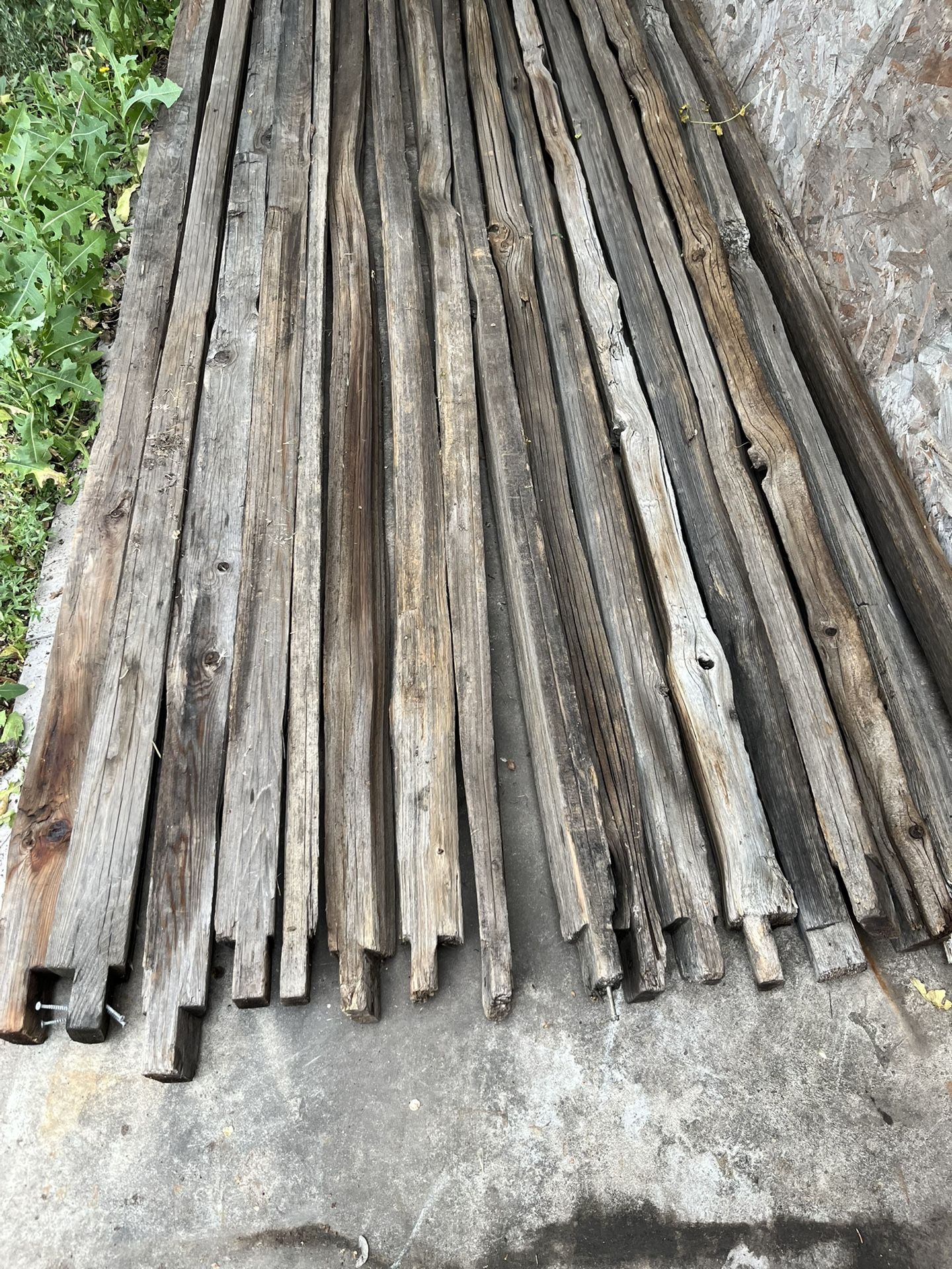 Reclaimed Cedar Wood From 50s