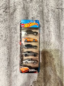Hot Wheels Fast & Furious 5-Pack – Supra, Charger, Mustang, Chevelle & Aston Martin