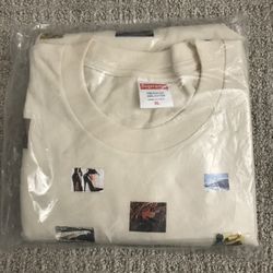 Supreme Pretty Fu*ked Tee Size XL Extra Large Natural SS22 In Hand Ships Fast