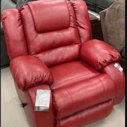Vacherie Salsa Red Recliner 🌹 In Stock ✅