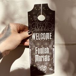 Haunted Mansion door hanger Disney