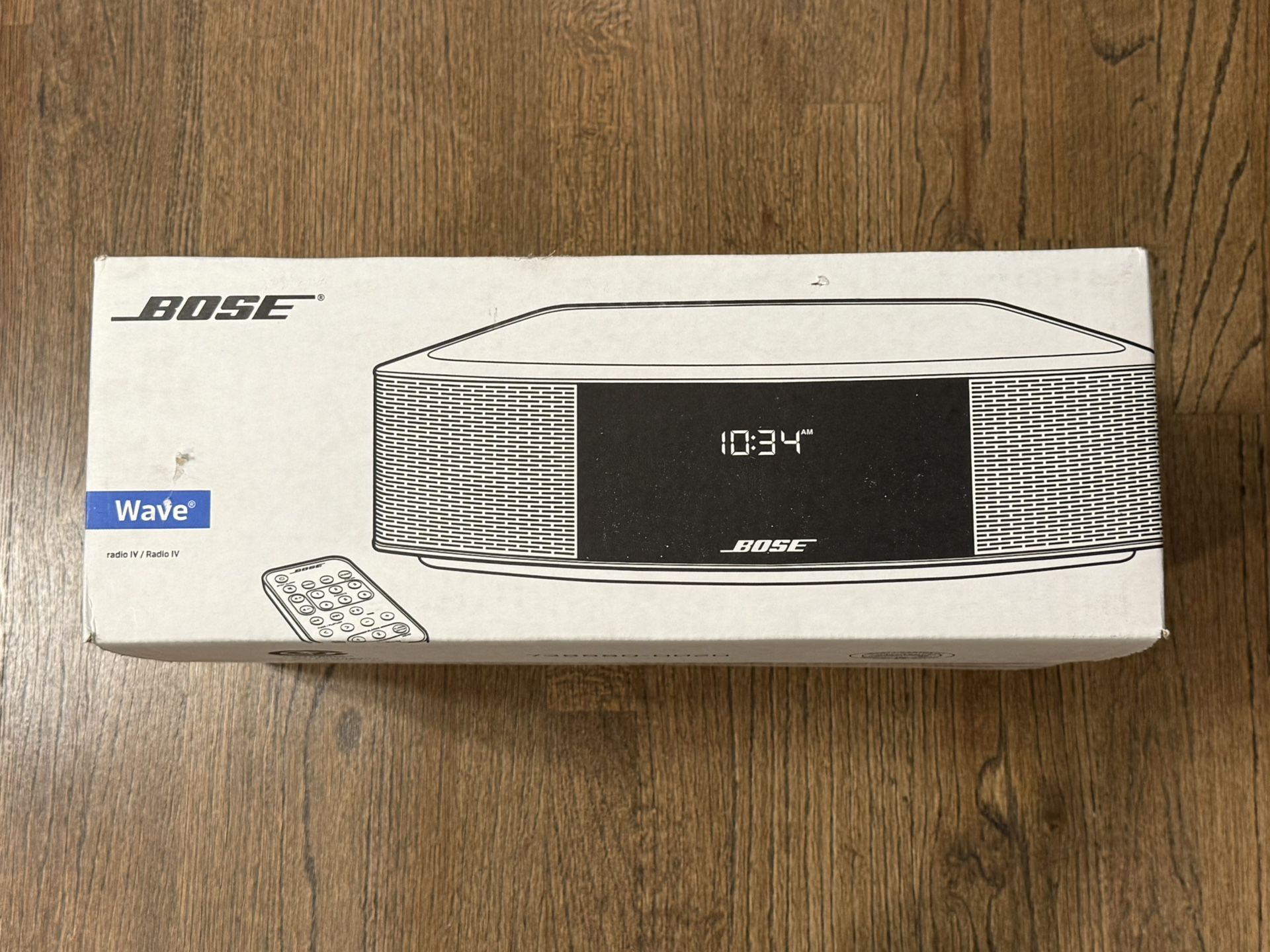Bose Wave Radio IV AM/FM Radio Platinum Silver - New