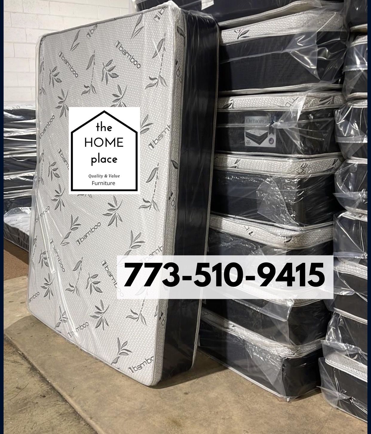 HUGE SALE 🔥 the HOME place brand new mattresses are available in All sizes ( Starting Price $99)