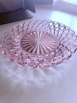 34 6” fostoria appetizer dessert plates