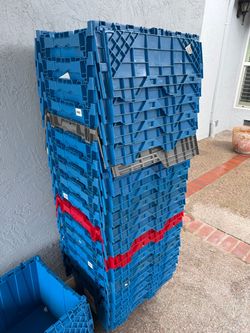 Moving box tote storage