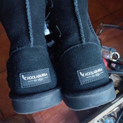 KIDS UGG KOOLABURRA FURRY BOOTS