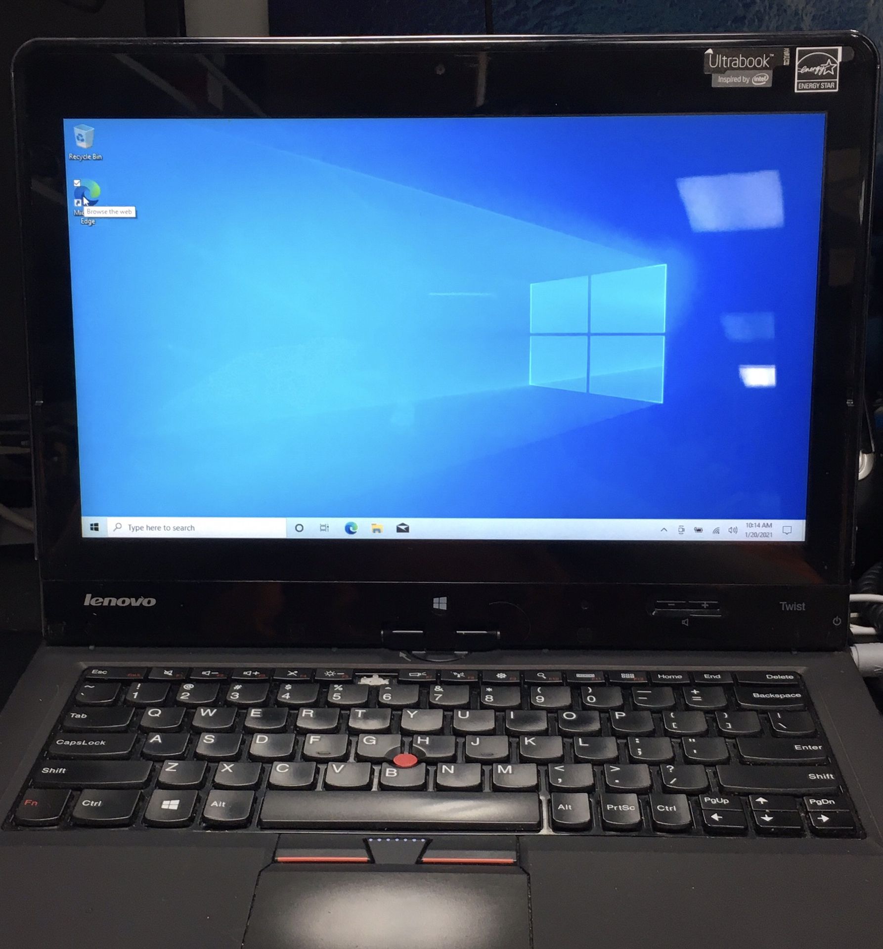 Preowned 12" Lenovo Thinkpad Laptop i5 4GB 500GB 2-in-1 TOUCH