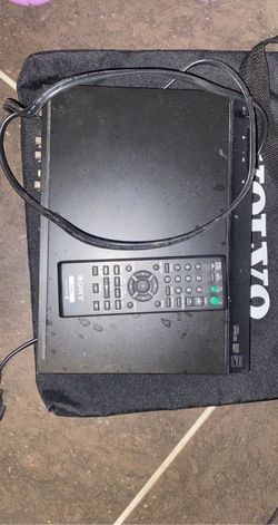 DVD player with remote