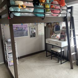 Full Size loft Bed