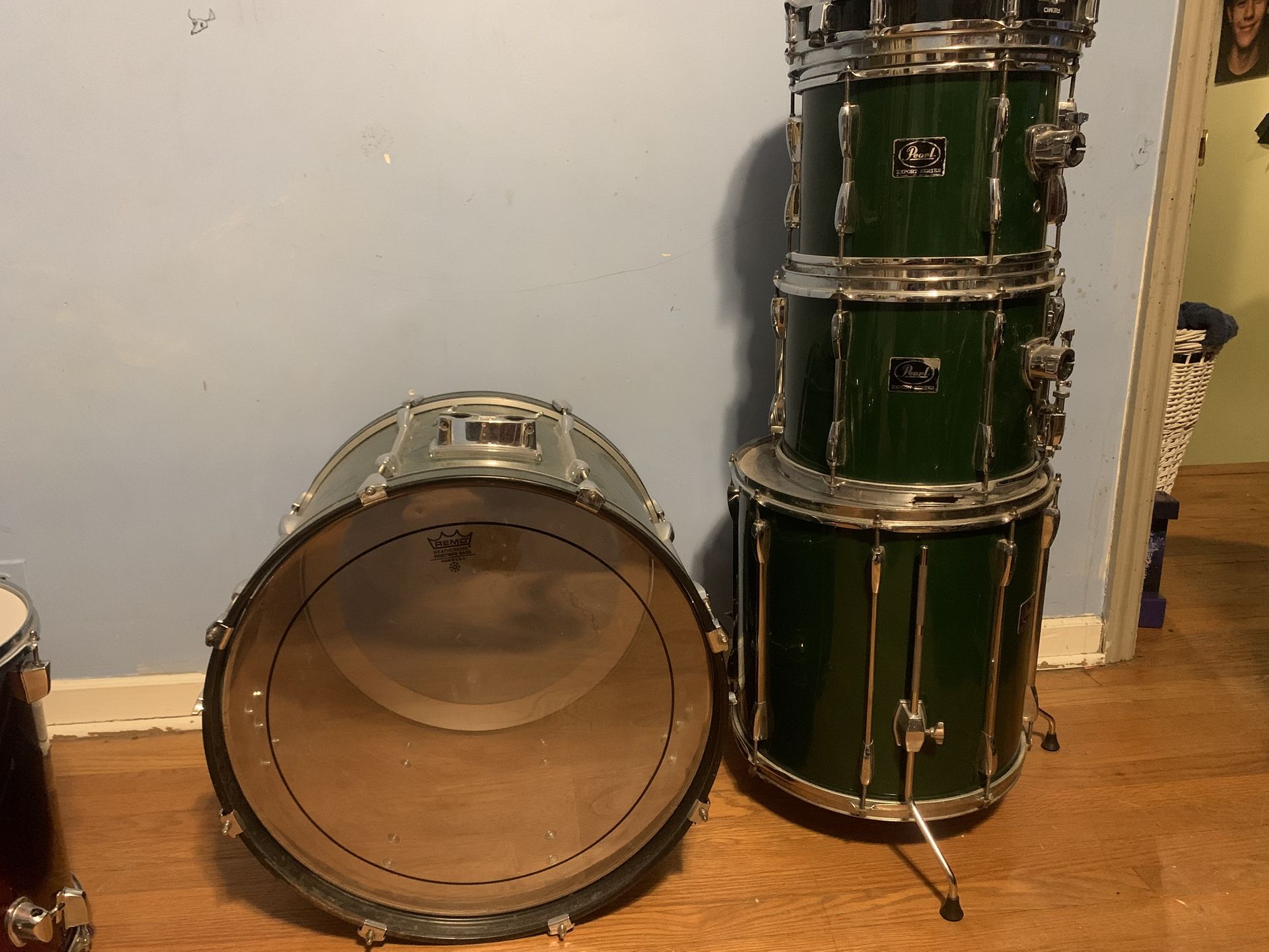 5 Piece Pearl Export Series Drum kit
