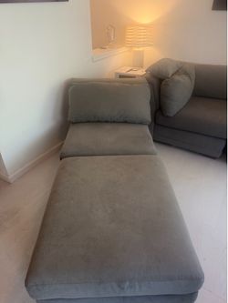 Chair and ottoman
