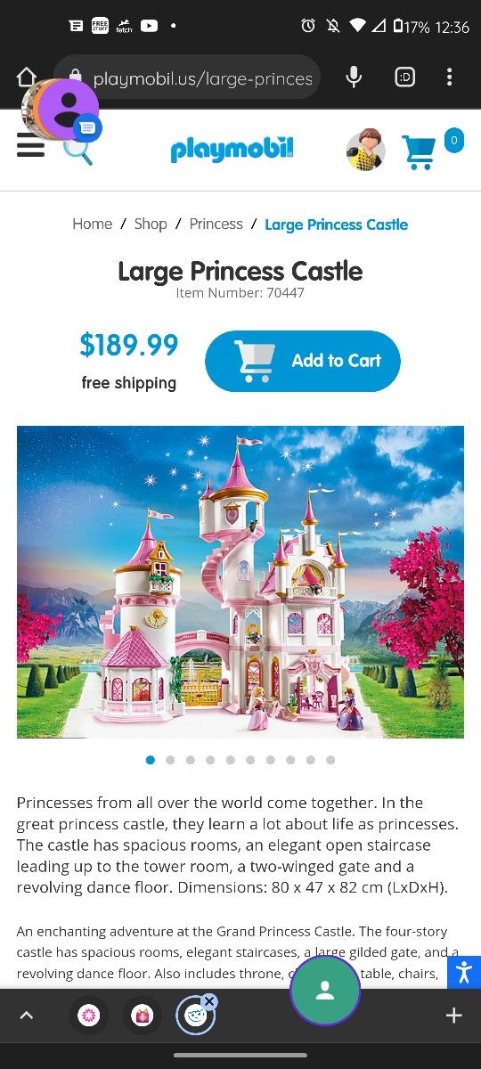 Play Mobile Princess Castle