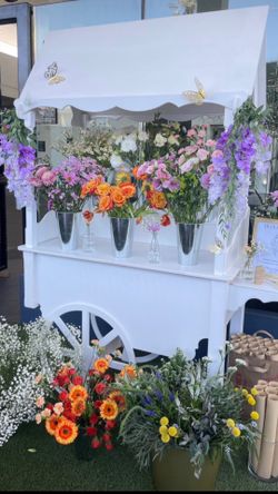 Candy Cart Flower Cart