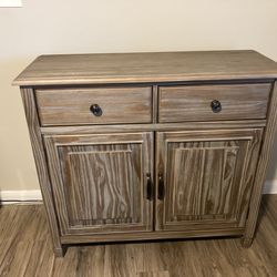 Solid Wood Accent Cabinet