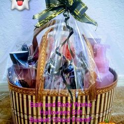 Get Your Halloween Gift Basket For Adults With Bath & Body Works Inside!