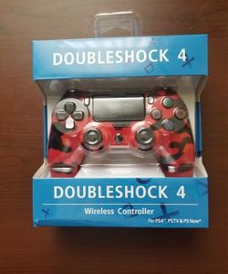 Doubleshock 4 Wireless Controller Red Camo