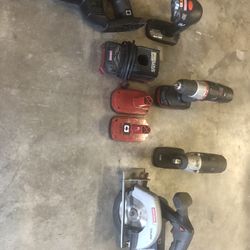 Craftsman 5 Piece 19.2 Cordless Tool Set