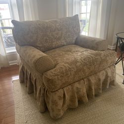 Sofa and Oversized Chair