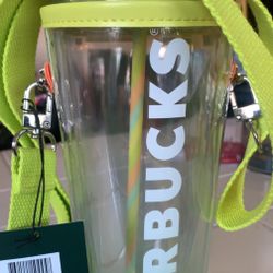 New Starbucks Venti Cold Cup With Carrier 