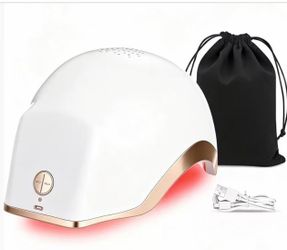 Hair Growth Device Low Level Laser Therapy (LLLT) Device 650-660nm Laser; Red Light Therapy for Hair Growth FDA Cleared for Androgenetic Alopecia; SGS