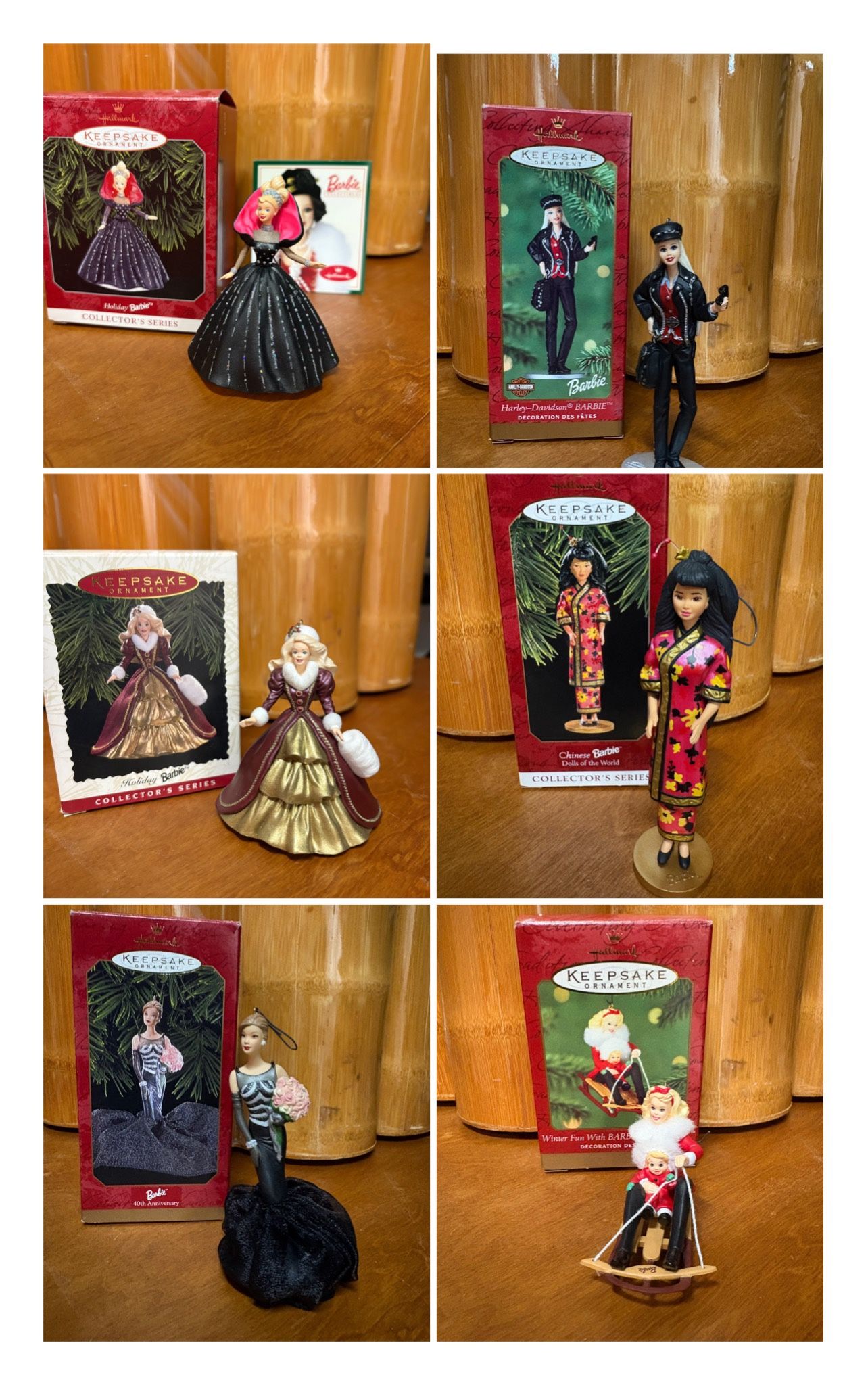 Hallmark Barbie Ornament Collection 