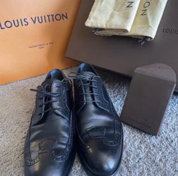 Men’s Preloved Louis Vuitton Derby Shoes, Size 7