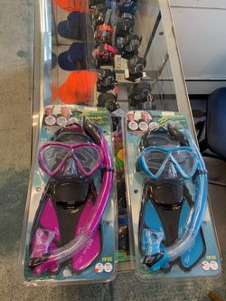 CRESSI snorkel sets!