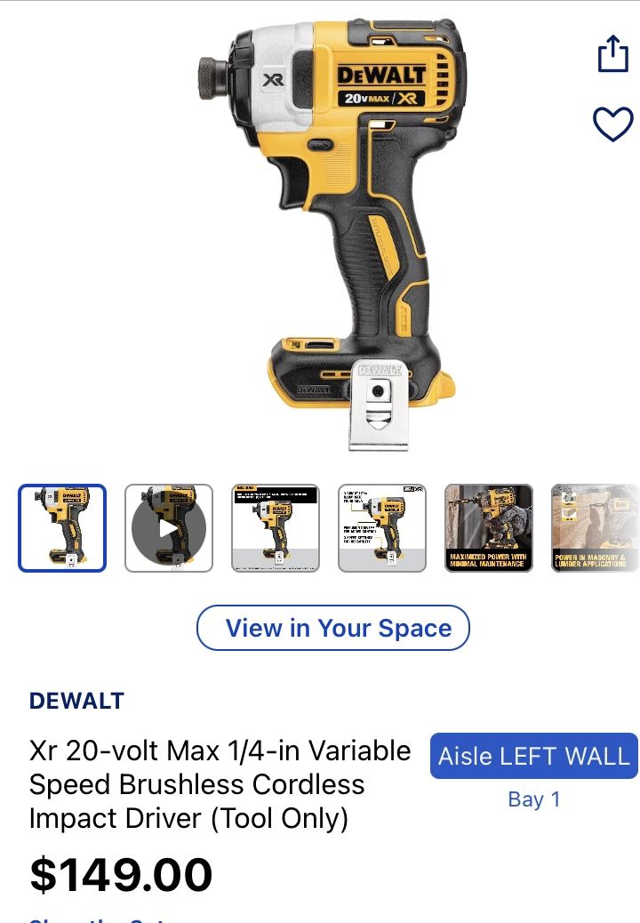 Dewalt Xx Impact New