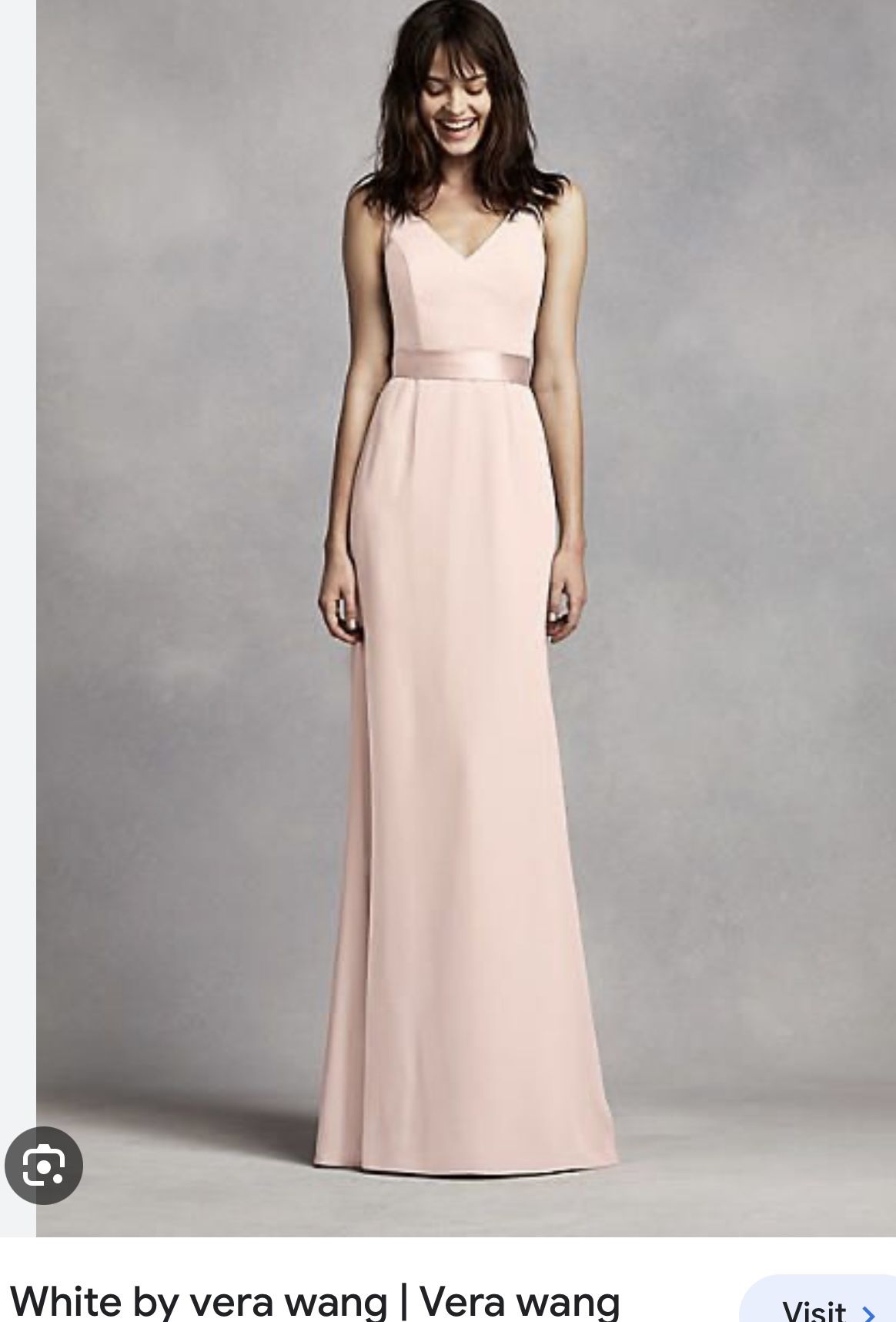Vera Wang Bridesmaid Gown Long Dress Size Small 6 