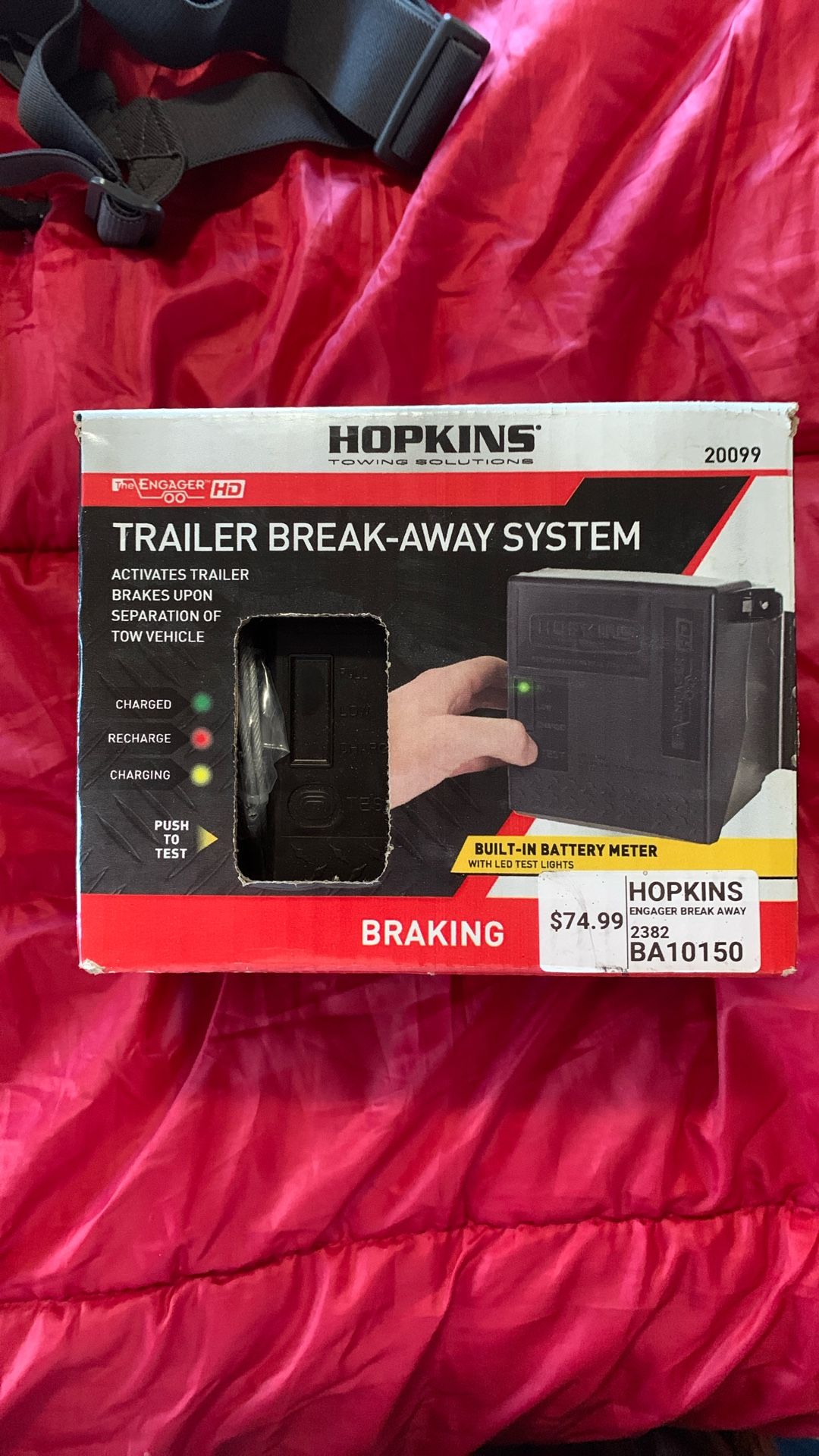 Hopkins Trailer Break Away System