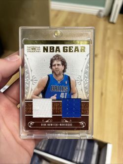 Dual Dirk Nowitzki Jersey Card 