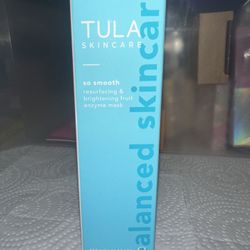 TULA Skincare resurfacing and brightening fruit enzyme mask