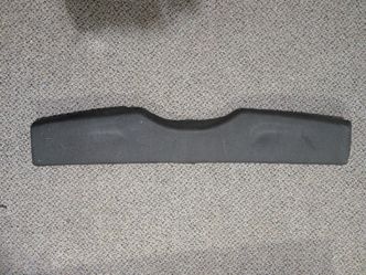 Fiat (contact info removed) trunk cover and hidden storage